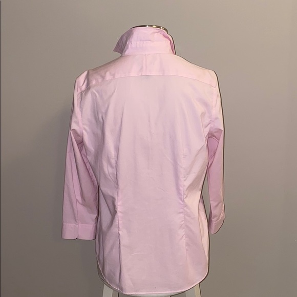 Ralph Lauren Pink Button Down Blouse - Picture 4 of 5